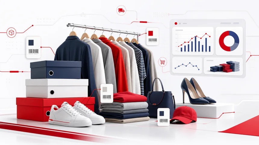 服装鞋帽行业 ERP 场景图