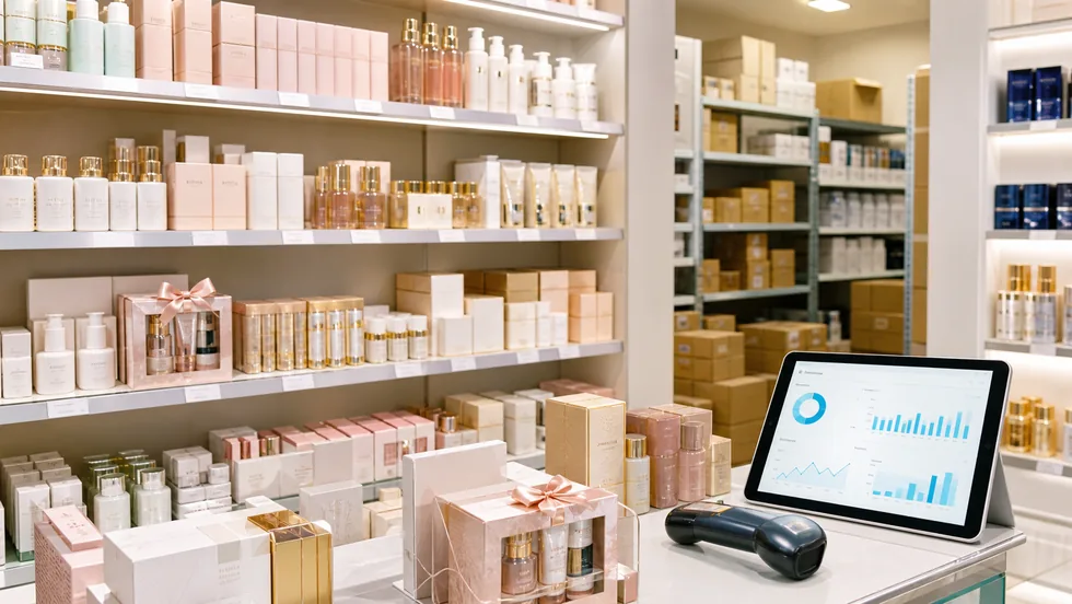 美妆日化货架与促销库存管理场景